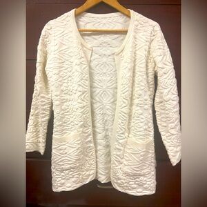 Chic Cream Women's Cardigan Sweater